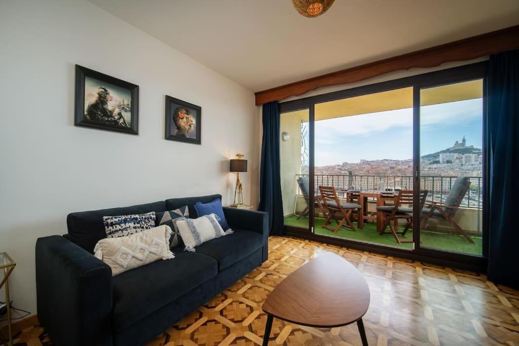 Terrace Apartment Old Port Exceptional View Marseille Eksteriør billede